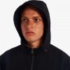 Gewebte Trainingsjacken mit Nadelstreifen-Einsatz