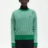 Gingham-Pullover für Damen
