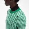 Gingham-Pullover für Damen