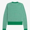 Gingham-Pullover für Damen
