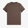 Glitch Schachbrett Herren T-Shirt