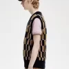 Glitch Schachbrett Herren Tanks