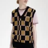 Glitch Schachbrett Herren Tanks