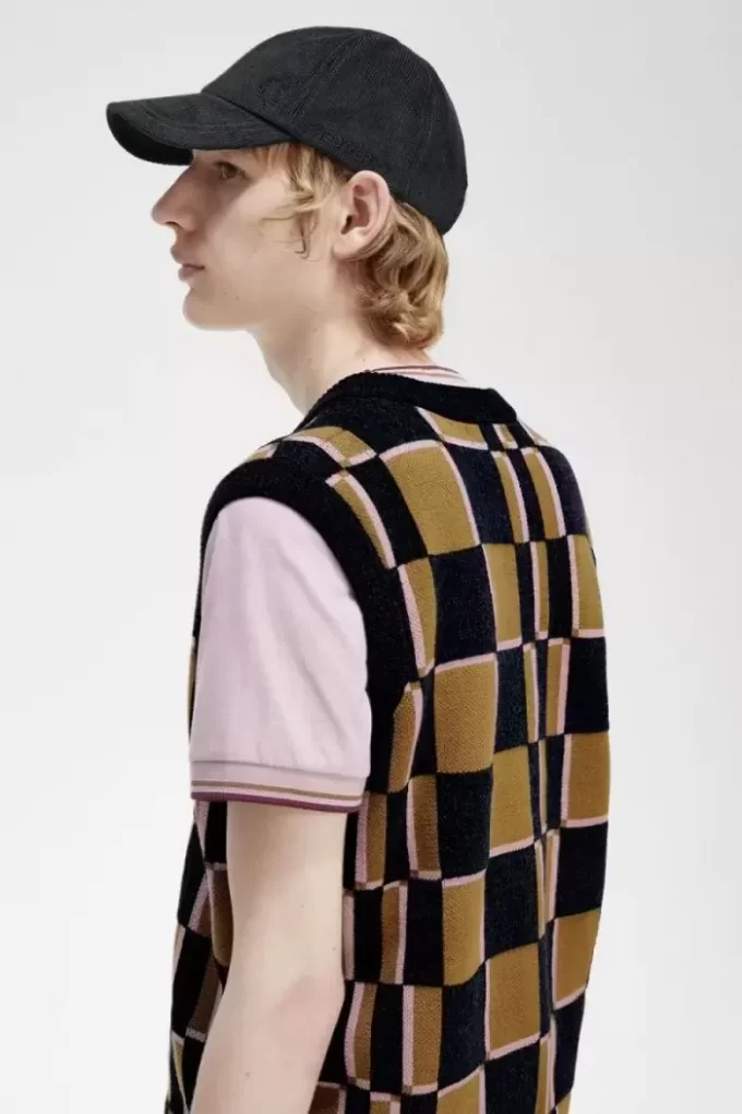 Glitch Schachbrett Herren Tanks