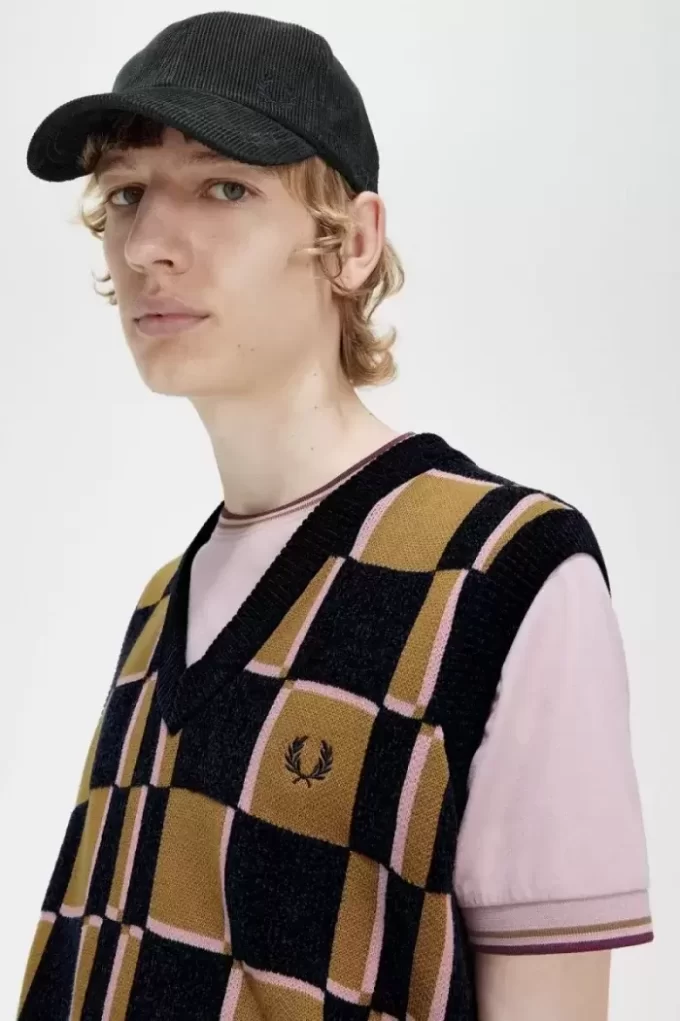 Glitch Schachbrett Herren Tanks