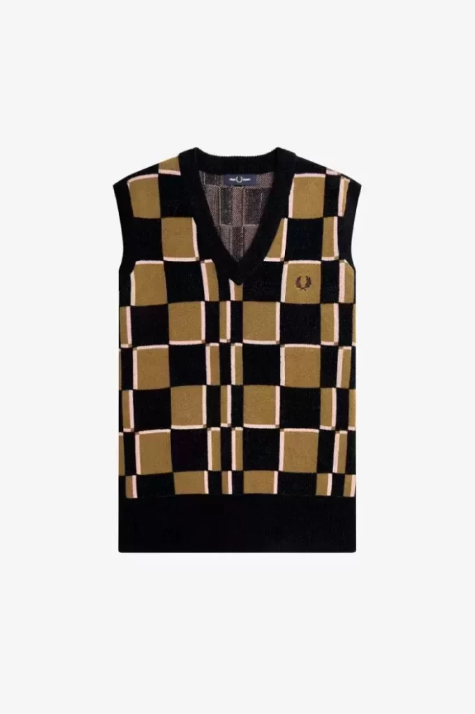 Glitch Schachbrett Herren Tanks