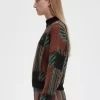 Glitch Tartan Damenpullover