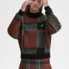 Glitch Tartan Damenpullover