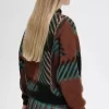 Glitch Tartan Damenpullover