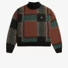 Glitch Tartan Damenpullover