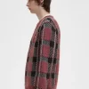 Glitch Tartan Herren-Cardigan