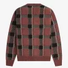 Glitch Tartan Herren-Cardigan