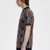 Glitch Tartan Herren-Poloshirt