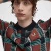 Glitch Tartan Herren-Poloshirt