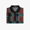 Glitch Tartan Herren-Poloshirt