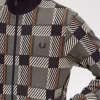 Glitch Tartan Trainingsjacken für Herren