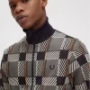 Glitch Tartan Trainingsjacken für Herren