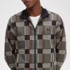 Glitch Tartan Trainingsjacken für Herren