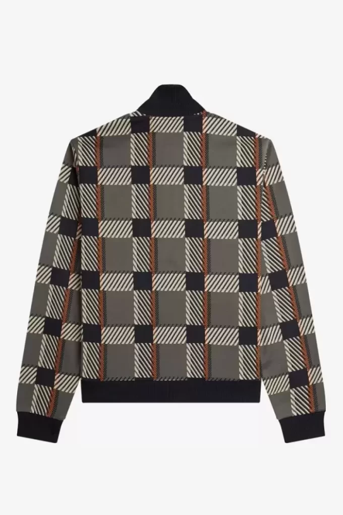 Glitch Tartan Trainingsjacken für Herren