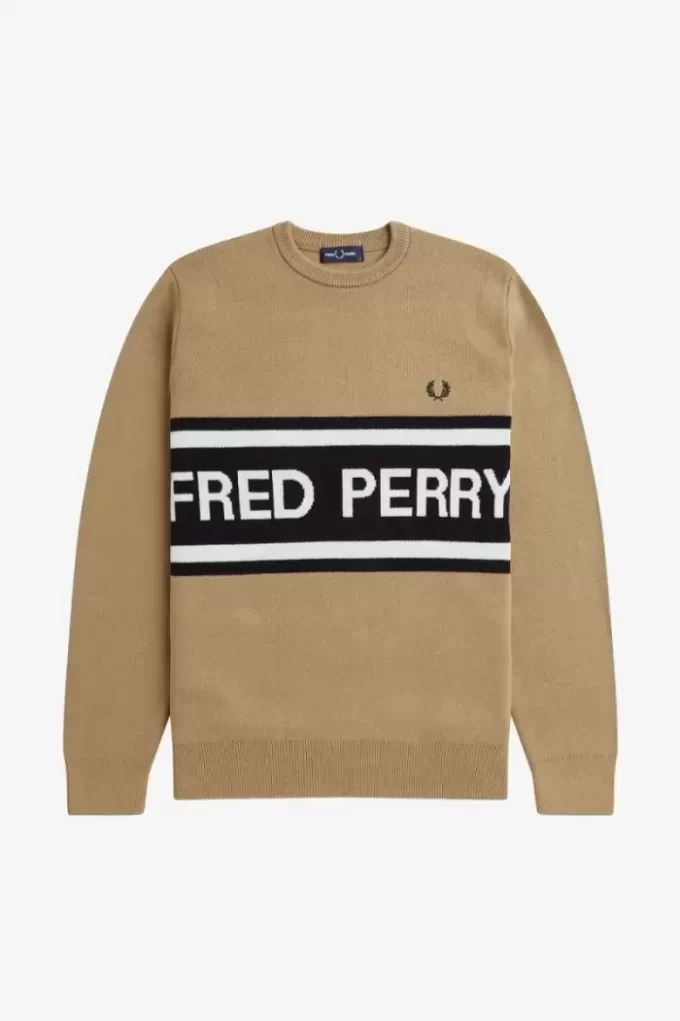 Grafischer Herrenpullover