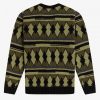 Grober Jacquard-Cardigan