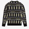 Grober Jacquard-Pullover