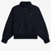 Harrington-Jacken mit Fledermausärmeln