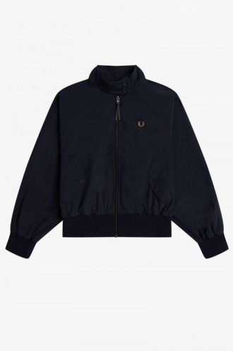 Harrington-Jacken mit Fledermausärmeln
