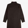 Hemdkleid mit Druckknopfdetail