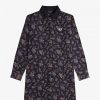 Hemdkleid mit Paisley-Print