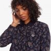 Hemdkleid mit Paisley-Print