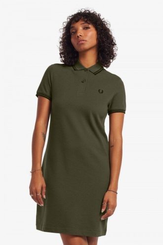 Hemdkleid mit zwei Streifen