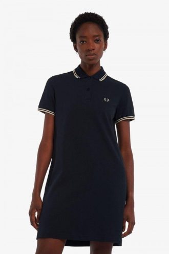 Hemdkleid mit zwei Streifen