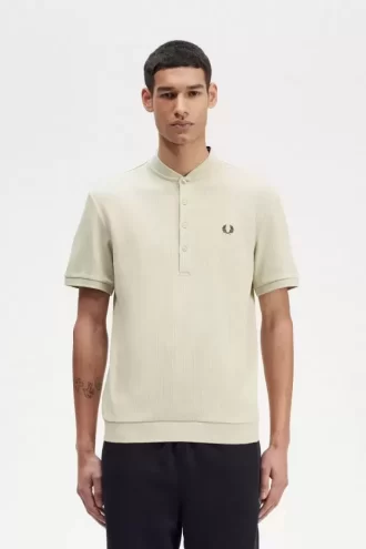 Henley Herren-Poloshirt