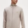 Herren-Cardigan mit durchgehendem Reißverschluss