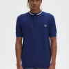 Herren-Henley-Shirt mit Zopfmuster