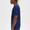 Herren-Henley-Shirt mit Zopfmuster