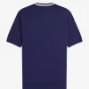 Herren-Henley-Shirt mit Zopfmuster