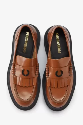 Damen-Loafer aus Leder