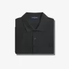 Herren-Poloshirt aus Baumwolle mit Wabenmuster