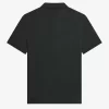 Herren-Poloshirt aus Baumwolle mit Wabenmuster