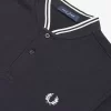 Herren-Poloshirt mit Bomberkragen
