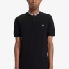 Herren-Poloshirt mit Bomberkragen