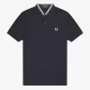 Herren-Poloshirt mit Bomberkragen