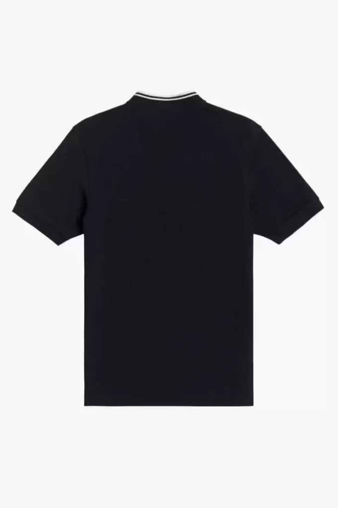 Herren-Poloshirt mit Bomberkragen