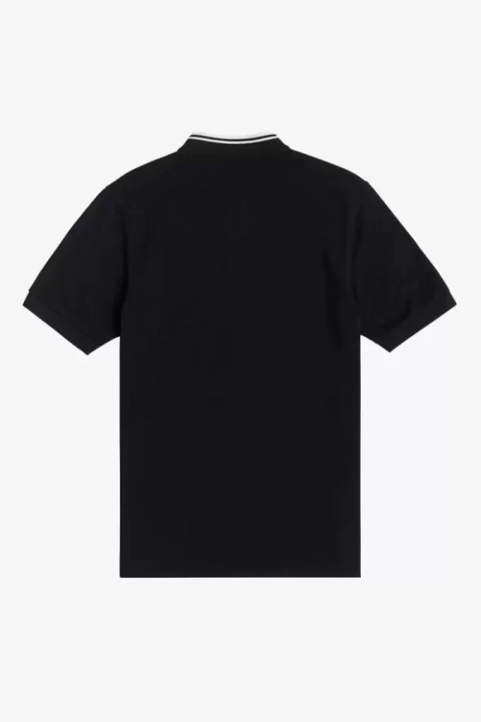 Herren-Poloshirt mit Bomberkragen