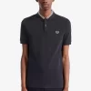 Herren-Poloshirt mit Bomberkragen