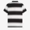 Herren-Poloshirt mit Farbverlaufsstreifen