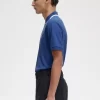 Herren-Poloshirt mit halbem Reißverschluss