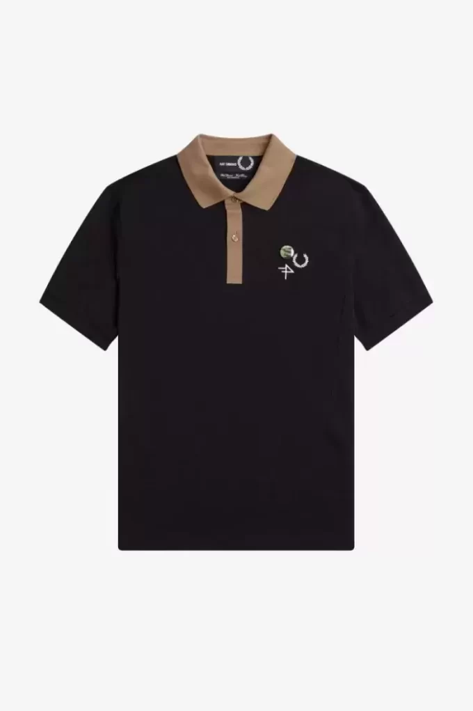 Herren-Poloshirt mit Kontrastkragen
